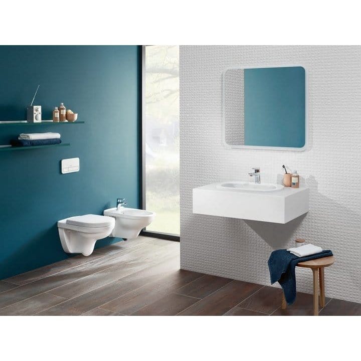 Villeroy & Boch Toilet & Urinal Villeroy & Boch O.novo Combi-Pack, Wall-mounted, with DirectFlush, White Alpin - 5660H101