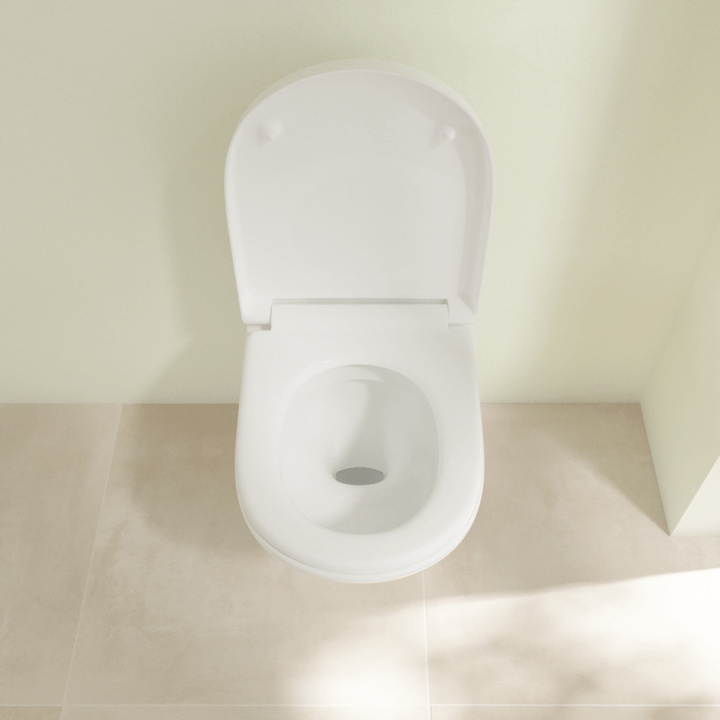 Villeroy & Boch Toilet & Urinal Villeroy & Boch O.novo Combi-Pack, Wall-mounted, with DirectFlush, White Alpin - 5660H101