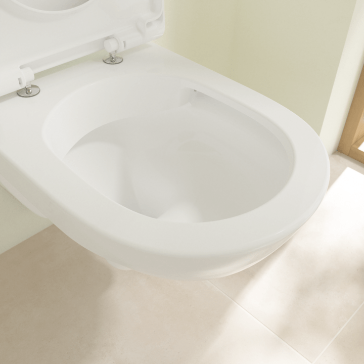 Villeroy & Boch Toilet & Urinal Villeroy & Boch O.novo Combi-Pack, Wall-mounted, with DirectFlush, White Alpin - 5660H101