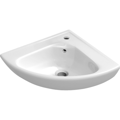 Villeroy & Boch Bathroom Sink Villeroy & Boch O.novo Corner Hand Washbasin Compact, 415 x 415 x 195 mm, White Alpin - 73274001