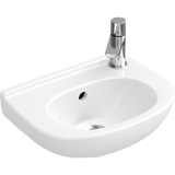 Villeroy & Boch Bathroom Sink Villeroy & Boch O.novo Hand Washbasin Compact, 360 x 270 x 160mm, White Alpin - 53603601