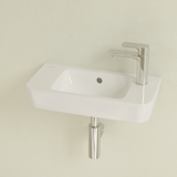 Villeroy & Boch Bathroom Sink Villeroy & Boch O.novo Hand Washbasin Compact, 500 x 250 x 145mm, White Alpin - 4342R501