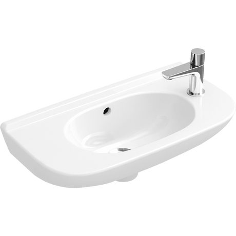 Villeroy & Boch Bathroom Sink Villeroy & Boch O.novo Hand Washbasin Compact, 500 x 250 x 175 mm, White Alpin - 53615001