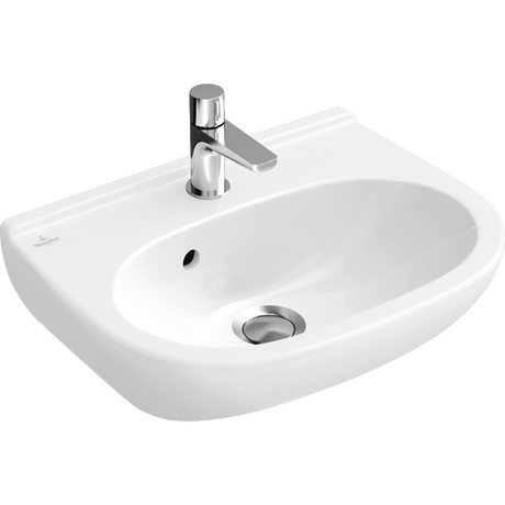 Villeroy & Boch Bathroom Sink Villeroy & Boch O.novo Hand Washbasin Compact, 500 x 400 x 180mm, White Alpin - 53605001