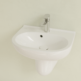 Villeroy & Boch Bathroom Sink Villeroy & Boch O.novo Hand Washbasin Compact, 500 x 400 x 180mm, White Alpin - 53605001