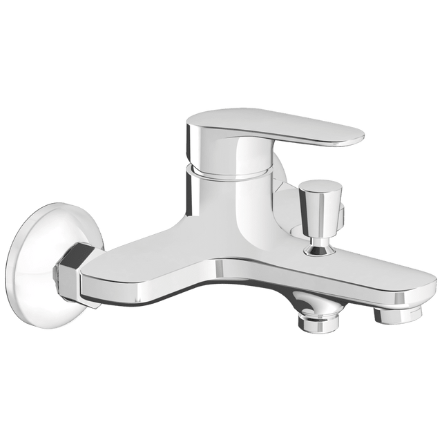 Villeroy & Boch Bathroom Faucet Villeroy & Boch O.novo Start Single-lever Bath & Shower Mixer 1/2", Chrome