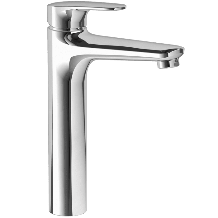 Villeroy & Boch Bathroom Faucet Villeroy & Boch O.novo Start Tall Single-lever Basin Mixer, Chrome - TVW10510511061