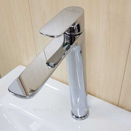 Villeroy & Boch Bathroom Faucet Villeroy & Boch O.novo Tall single-lever basin mixer, Chrome - TVW10410511061