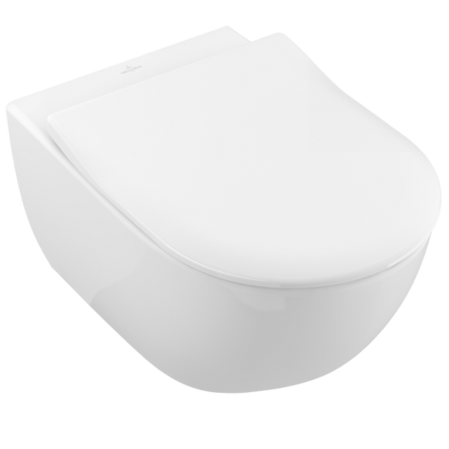 Villeroy & Boch Toilet & Urinal Villeroy & Boch Subway 2.0 Combi-Pack, Wall-mounted, with DirectFlush, White Alpin - 5614R201