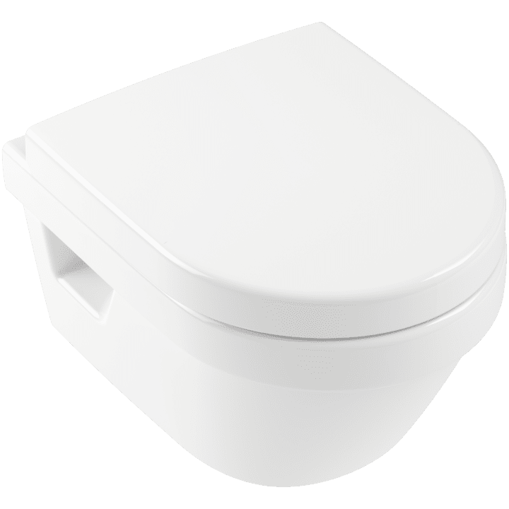 Villeroy & Boch Toilet & Urinal Villeroy & Boch Venticello Architectura Combi-Pack, Wall-mounted, with DirectFlush, White Alpin - 5684H101