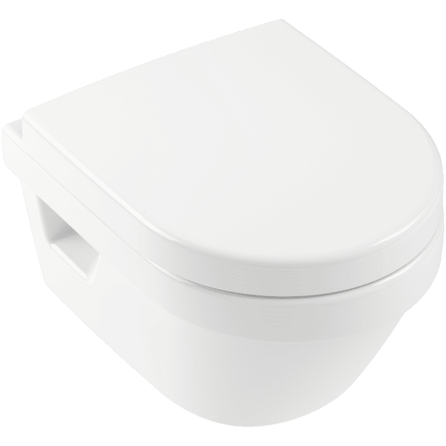 Villeroy & Boch Toilet & Urinal Villeroy & Boch Venticello Architectura Combi-Pack, Wall-mounted, with DirectFlush, White Alpin - 5684H101