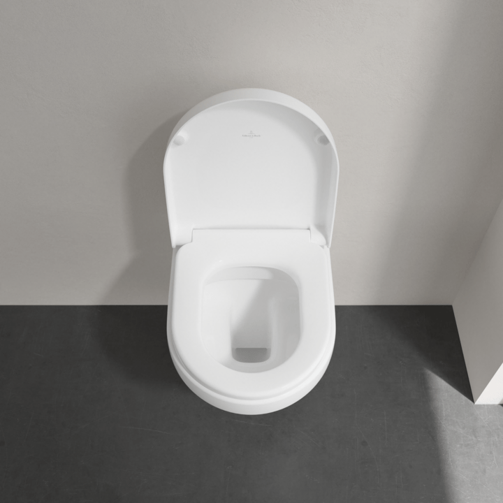 Villeroy & Boch Toilet & Urinal Villeroy & Boch Venticello Architectura Combi-Pack, Wall-mounted, with DirectFlush, White Alpin - 5684H101