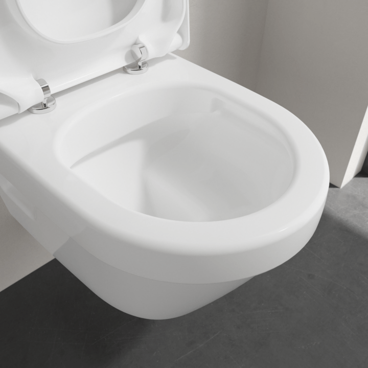 Villeroy & Boch Toilet & Urinal Villeroy & Boch Venticello Architectura Combi-Pack, Wall-mounted, with DirectFlush, White Alpin - 5684H101