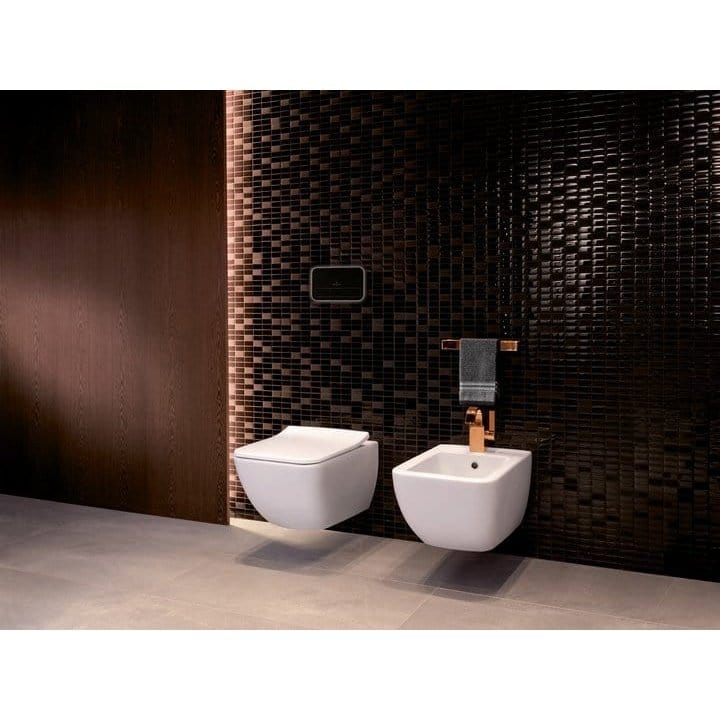 Villeroy & Boch Toilet & Urinal Villeroy & Boch Venticello Bidet, wall-mounted, 375 x 560 mm, White Alpin