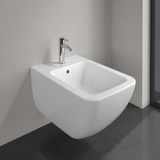 Villeroy & Boch Toilet & Urinal Villeroy & Boch Venticello Bidet, wall-mounted, 375 x 560 mm, White Alpin