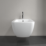 Villeroy & Boch Toilet & Urinal Villeroy & Boch Venticello Bidet, wall-mounted, 375 x 560 mm, White Alpin