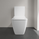 Villeroy & Boch Toilet & Urinal Villeroy & Boch Venticello Washdown Toilet for close-coupled WC-suite, Rimless, Floor-standing, with DirectFlush, White Alpin