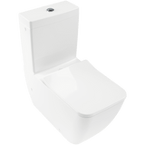 Villeroy & Boch Toilet & Urinal Villeroy & Boch Venticello Washdown Toilet for close-coupled WC-suite, Rimless, Floor-standing, with DirectFlush, White Alpin