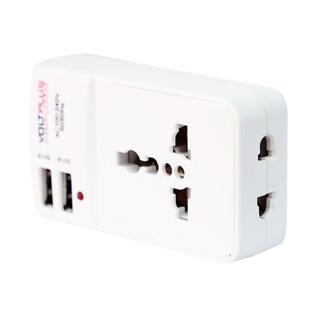 Voltplus Power Management & Protection Voltplus Multi Adapter 13A with USB Slot - VP-AD13AU