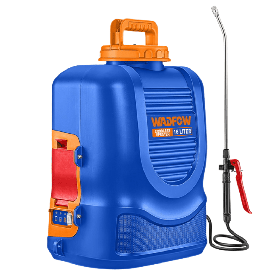 Wadfow Spray Gun Ingco 20V Cordless Knapsack Sprayer with 16L Tank – WLSY20162