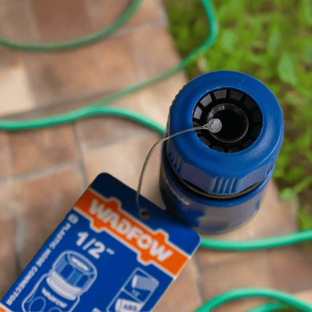 Wadfow Chuck Keys & Specialty Accessories Wadfow 1/2" Size Plastic Hose Quick Connector - WQC1E12