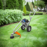 Wadfow Lawn Mower Wadfow 1.4kW Hand Push Gasoline Grass Trimmer And Bush Cutter - WGM3A52
