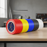 Wadfow Power Management & Protection Wadfow 10-Piece Multicolor PVC Electrical Insulation Tape Set 10m - WPN1023