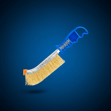 Wadfow Wire Wheels & Brushes Wadfow 10" Steel Wire Brush - WBH1101