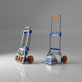 Wadfow Lifting & Workshop Equipment Wadfow 100kg Heavy-Duty Foldable Hand Truck with Elastic Bungee Cord - WWB9A10