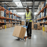 Wadfow Lifting & Workshop Equipment Wadfow 100kg Heavy-Duty Foldable Hand Truck with Elastic Bungee Cord - WWB9A10