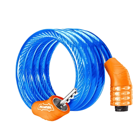 Wadfow Padlocks & Accessories Wadfow 10x1200mm Bicycle Cable Lock - WBK2110