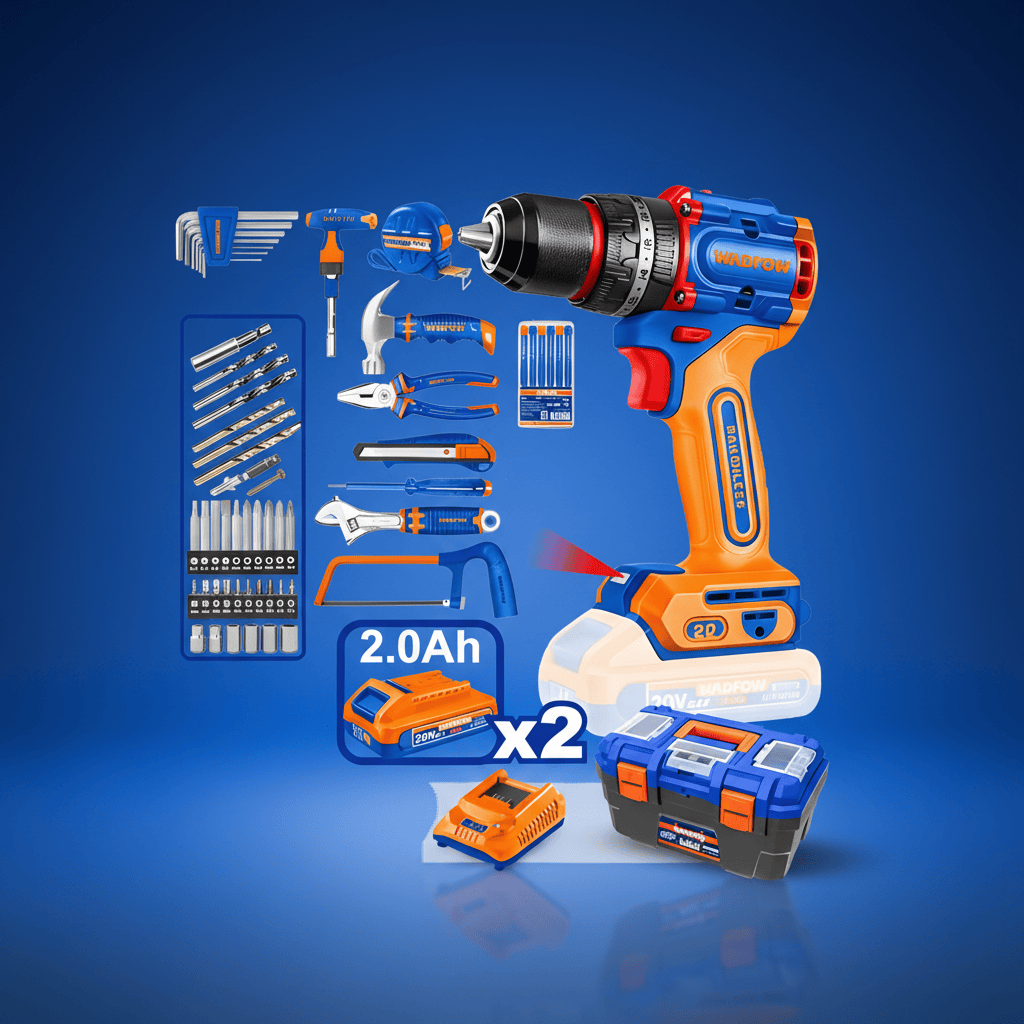 Wadfow Tool Set Wadfow 119-Piece Tools Set - WDT4B119