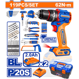 Wadfow Tool Set Wadfow 119-Piece Tools Set - WDT4B119