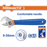 Wadfow Wrenches Wadfow 12” Adjustable Wrench - WAW5112