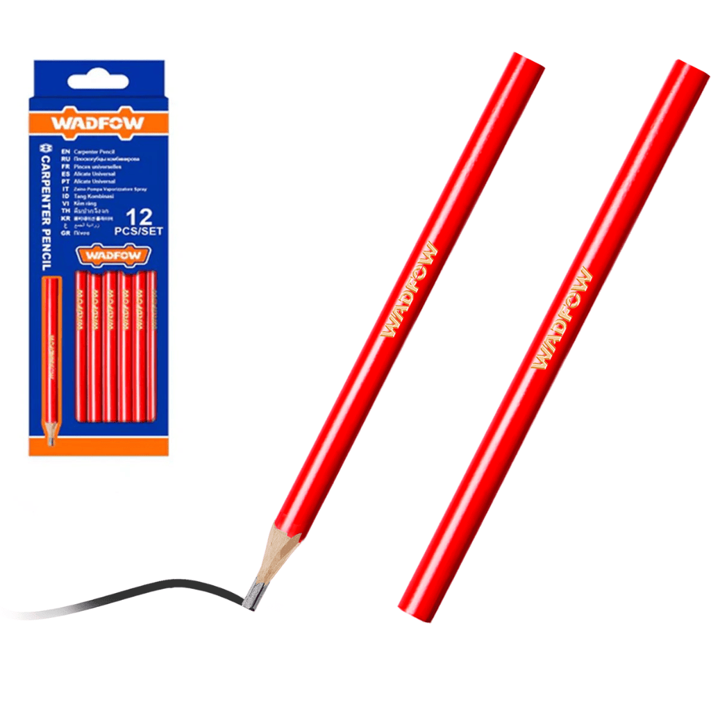 Wadfow Tape Measure Wadfow 12-Piece Carpenter Pencil - WMQ1512
