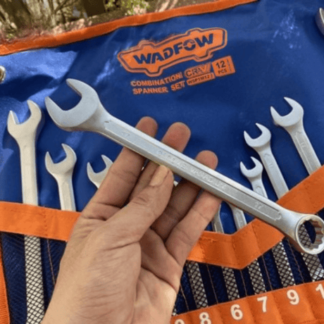 Wadfow Wrenches Wadfow 12-Piece Combination Spanner Set  6-22mm  -  WSP1M12