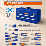 Wadfow Tool Chests & Cabinets Wadfow 120 Pieces Tools Chest Set - WHS3120