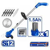 Wadfow Trimmer Wadfow 12V Cordless Grass Trimmer - WGTS512