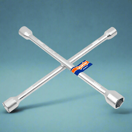 Wadfow Sockets & Hex Keys Wadfow 14" Cross Rim Socket Wrench 17-19-21-23mm - WTH8314