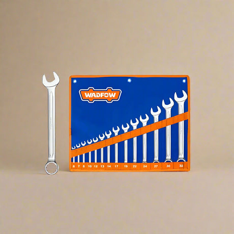 Wadfow Wrenches Wadfow 14 Pieces Combination Spanner Set 6-32mm - WSP1M14