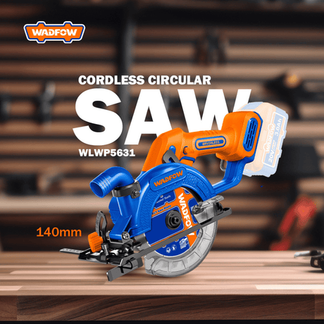 Wadfow Circular Saw Wadfow 140mm Cordless Circular Saw - WLWP5631