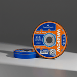 Wadfow Abrasive Metal Cutting Disc Set Wadfow 15-Piece 115mm/4" Abrasive Metal Cutting Disc Set - WAC2L45