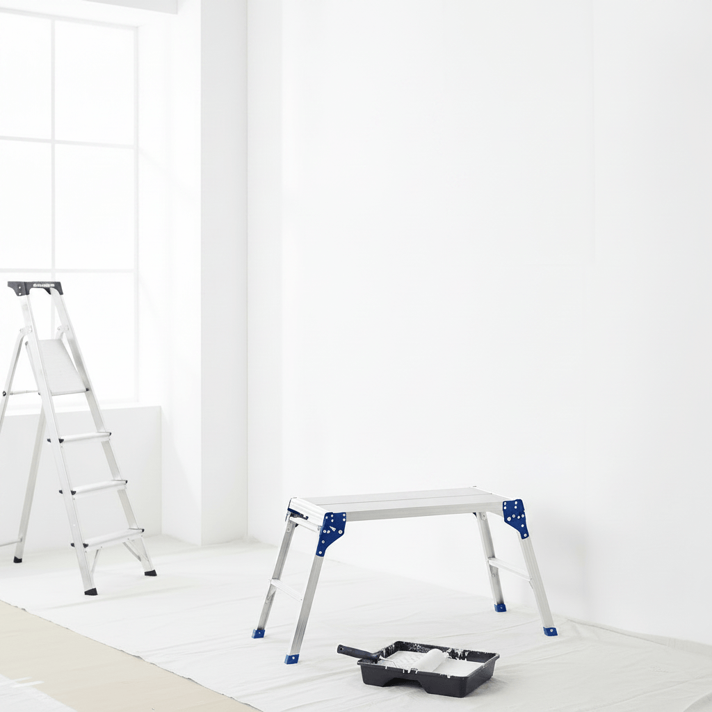 Wadfow Lifting & Workshop Equipment Wadfow 150kg Foldable Aluminium Working Platform - WLDT115