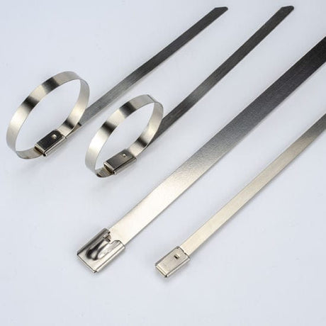 Wadfow Fasteners Wadfow 150mm Stainless Steel Cable Ties - WFZ15046