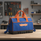Wadfow Tool Boxes Bags & Belts Wadfow 16" Heavy-Duty Tool Bag with Reinforced Plastic Base - WTG3216
