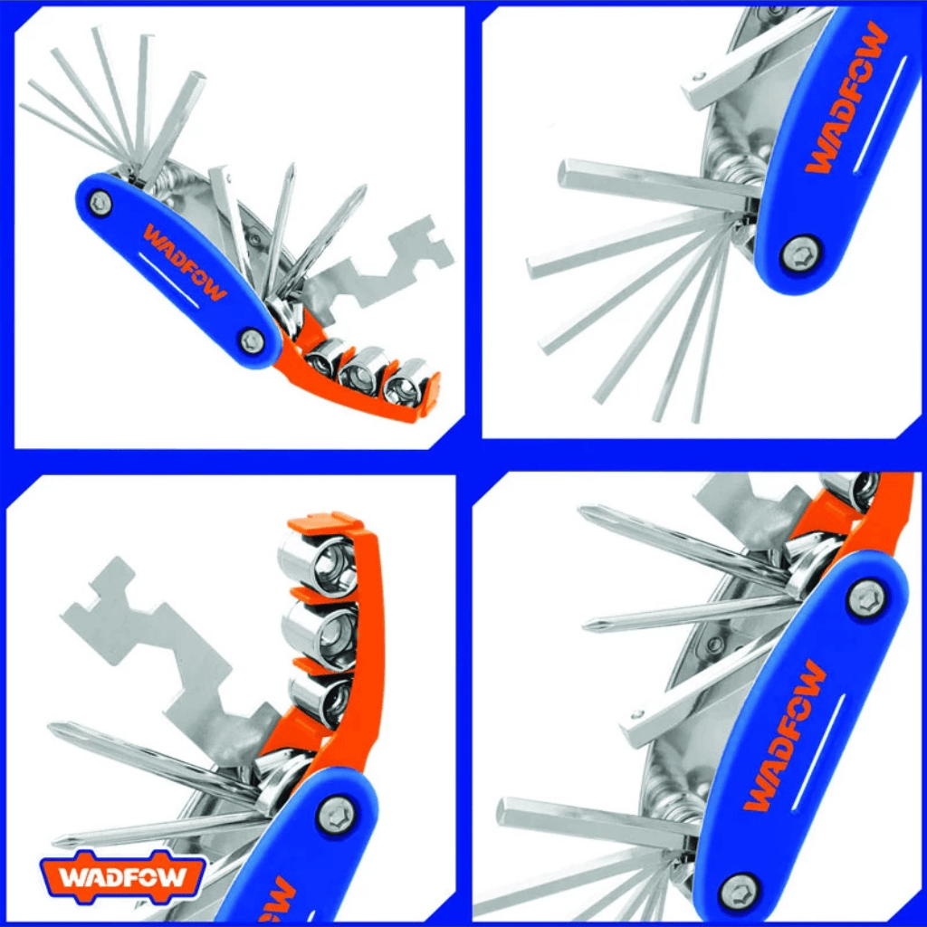 Wadfow Tool Set Wadfow 16-in-1 Multi-Function Tool -  WHK4516