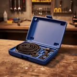 Wadfow Hole Saws & Cores Wadfow 16 Pieces Carbon Steel Hole Saw Set - WKJ4416
