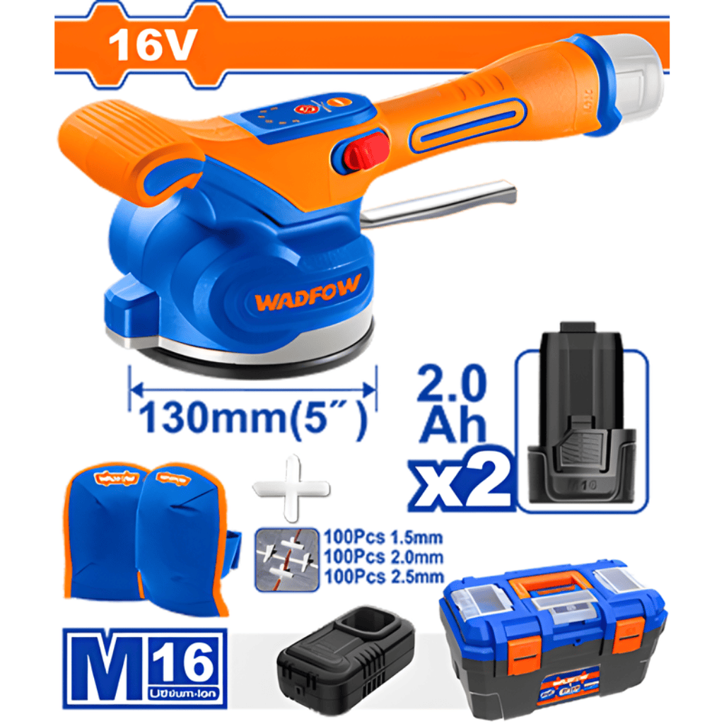 Wadfow Grinder Wadfow 16V Cordless Tile Vibration Machine - WTVM1D035