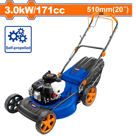 Wadfow Lawn Mower Wadfow 171cc Gasoline Lawn Mower  4.5HP - WGM3A20