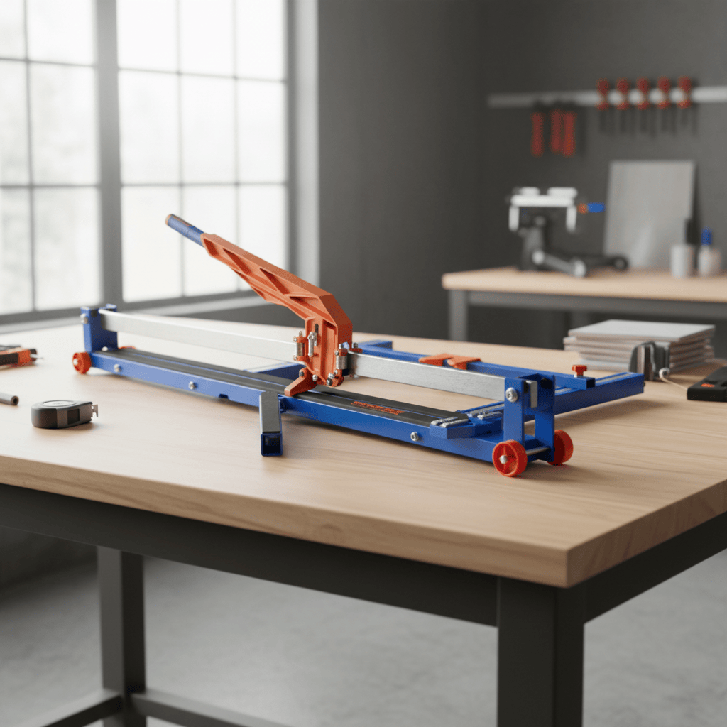 Wadfow Marble & Tile Cutters Wadfow 1800mm Heavy-Duty Manual Tile Cutter - WTR1801